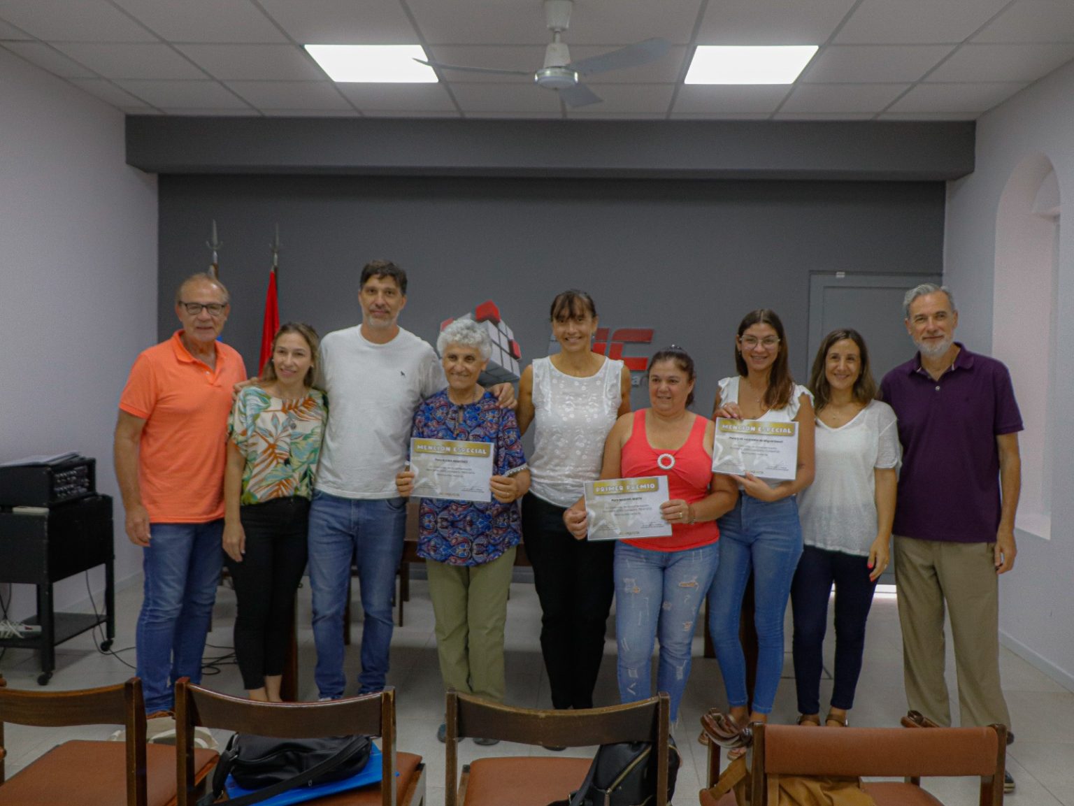Concurso de Ornamentación de vidrieras 2023, entrega de premios.