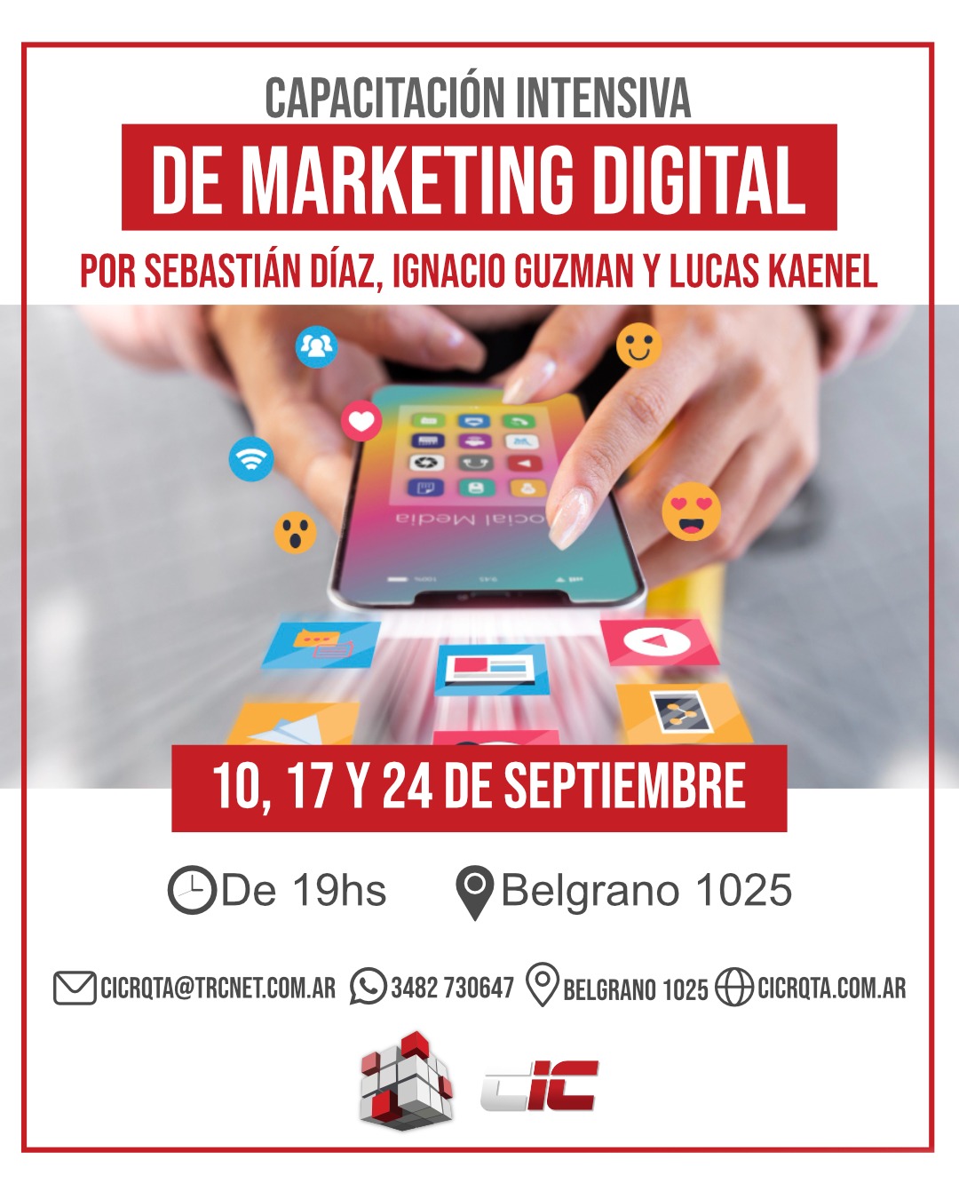 Capacitación Intensiva de Marketing Digital