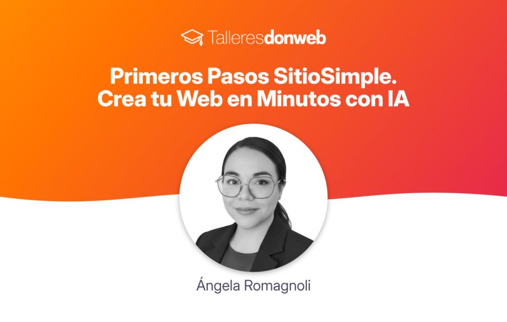 Sumate al taller de Don Web: “Crea tu Web en Minutos con IA”