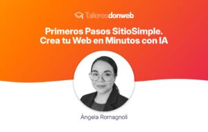Sumate al taller de Don Web: “Crea tu Web en Minutos con IA”
