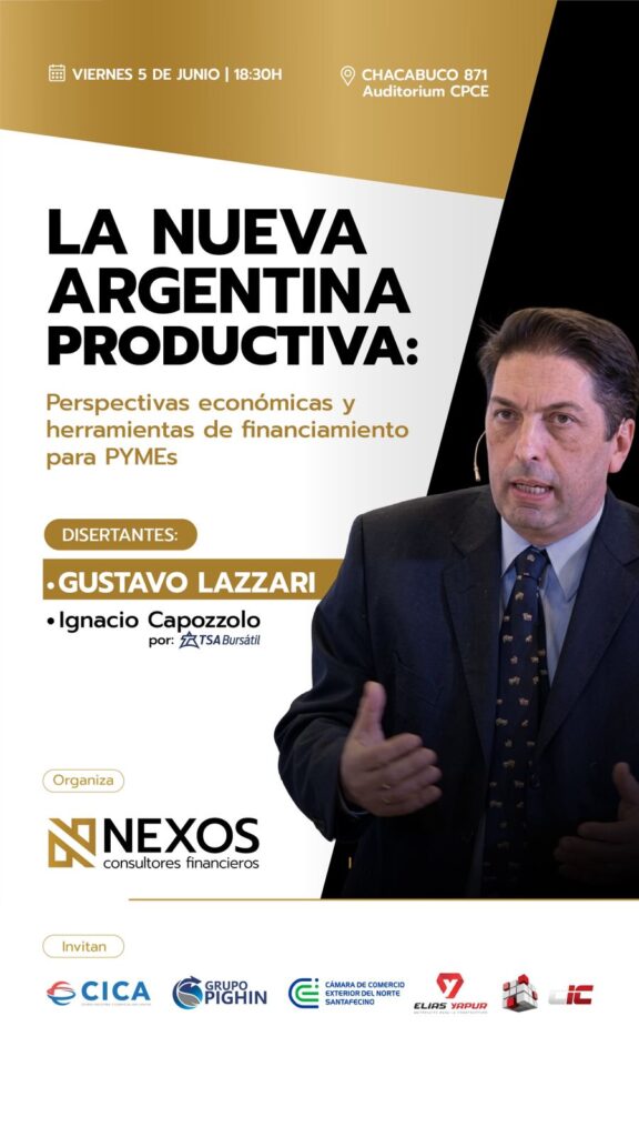 Participá de la charla “La nueva Argentina productiva!