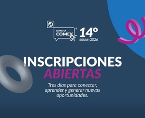 Abiertas las inscripciones para las conferencias de la 14.ª Semana Comex en Santa Fe